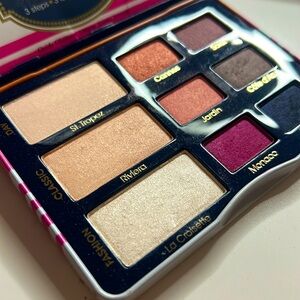 Too Faced A La Mode St Tropez Collection Eyeshadow Palette Tin box